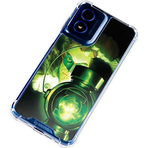 DC Comics Green Lantern Portrait Art By Alex Ross Moto G 5G (2024) Clear Case